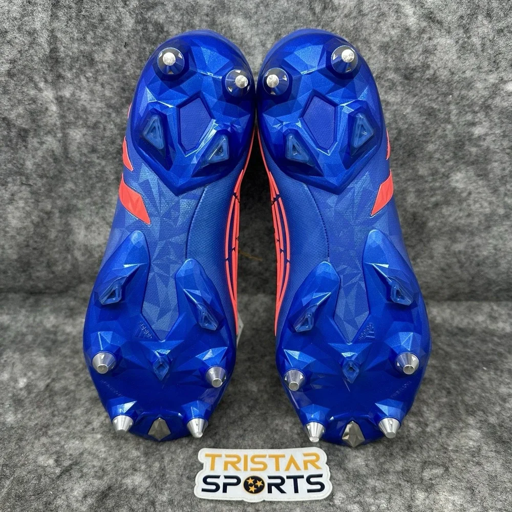 Adidas Predator Edge.1 SG Soccer Cleats Mens Size 8.5 Blue Turbo H02965